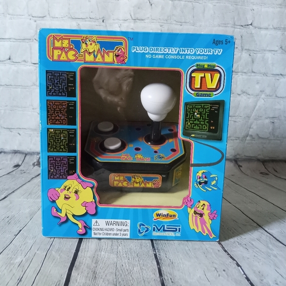 MSI Video Games & Consoles Nib Ms Pacman Plug Play Tv Game Poshmark